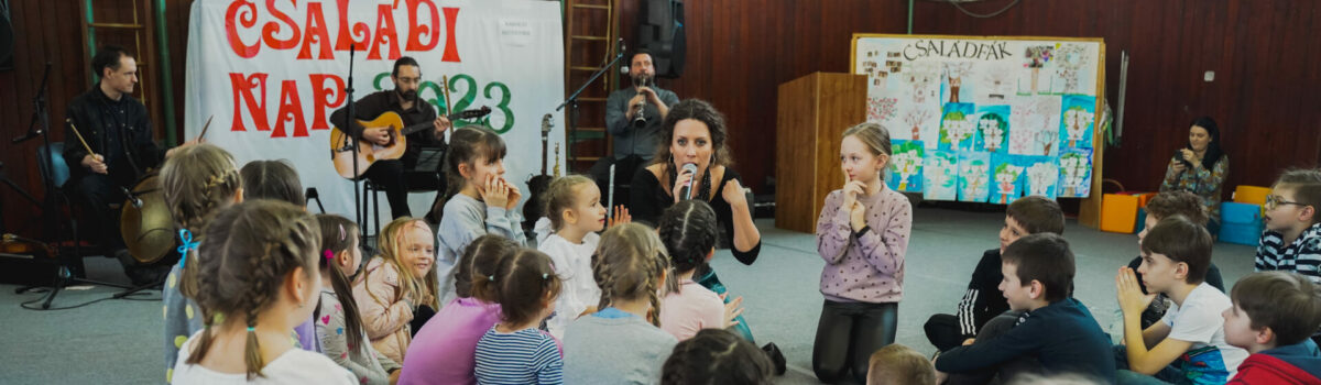 Óvodás családi délután Dunaszerdahelyen és Somorján a magyar iskolaválasztás érdekében